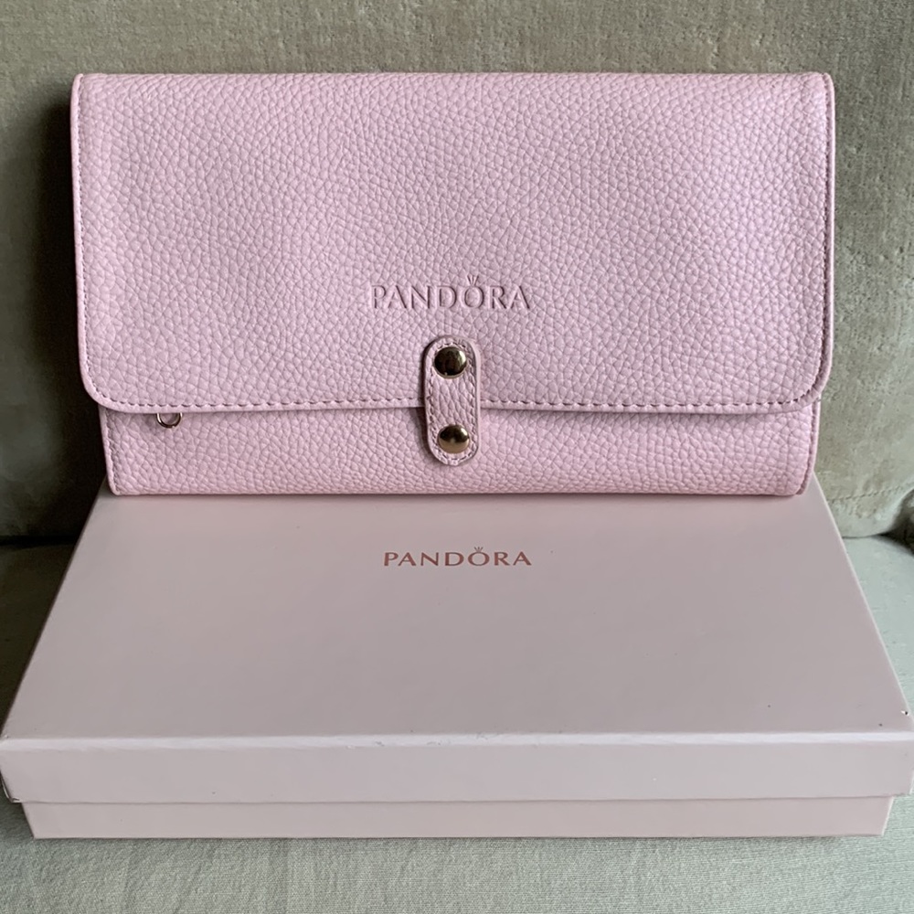 Pink Pandora Jewelry keeper Jewelry Case Organizer